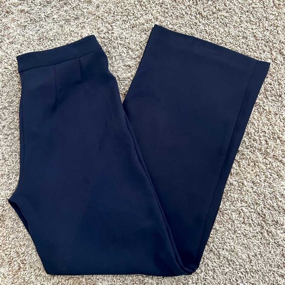 ST JOHN COLLECTION Navy Blue Women's Dress Pants Trousers in Size 4 Retail $895 - Picture 3 of 5
